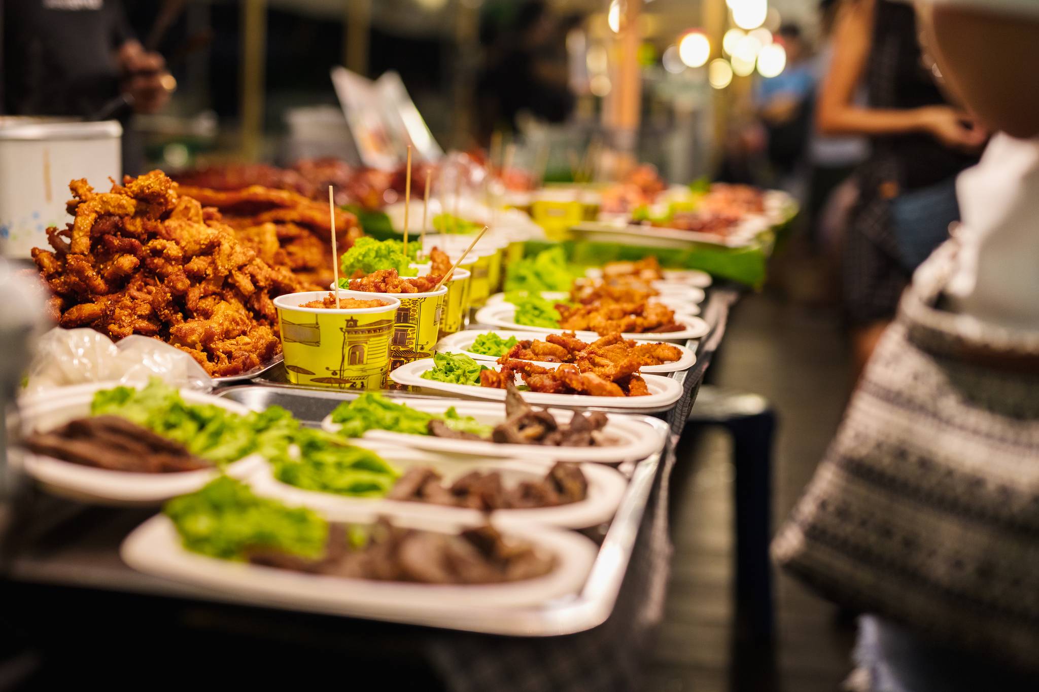 Outdoor vendor market